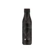 3614300042720-Les Artistes Paris - Gourde Bouteille isotherme 750 ml - Damask noir et gris - acier inoxy-P_405133596_1-0