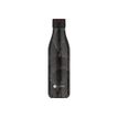 3614300065316-Les Artistes Paris - Gourde Bouteille isotherme 500 ml - Damask noir et gris - acier inoxy-P_405133597_1-0