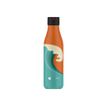 3614300042751-Les Artistes Paris - Gourde Bouteille isotherme 500 ml - Wave - acier inoxydable-P_405133600_1-0