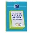 3020120196343-Oxford - Pack de 30 Fiches Bristol - A6 - petits carreaux - non perforées - disponible en-P_405133894_3-2