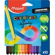 3154148616023-Maped Color'Peps - 12 crayons de couleur Infinity - pochette carton-P_405137052_3-0