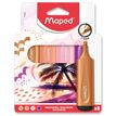3154147409022-Maped Fluo'peps - Pack de 4 surligneurs - mix 2 pastel et 2 glitter - différents modèles-P_405137067_1-0