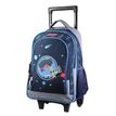 3666311001166-Sac à dos à roulettes Poivre Blanc Espace - 2 compartiments - bleu - Bagtrotter-P_405137108_4-3