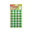 Apli Agipa - 168 Pastilles adhésives recyclées - vert - diamètre 15 mm - réf 101782