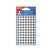 Apli Agipa - 462 Pastilles adhésives - gris - diamètre 8 mm - réf 102219