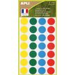 3270241017861-Apli Agipa - 140 Pastilles adhésives recyclées - couleurs assorties - diamètre 15 mm - -P_405137305_1-0