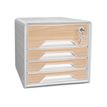 3462159017778-CEP Smoove - Module de classement 4 tiroirs - blanc/hêtre-P_405139286_1-0