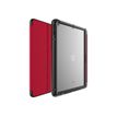 0840104299210-OtterBox Symmetry Series Folio - Porte folio pour iPad (7e gen, 8e gen, 9e gen) - rouge-P_405140071_4-3