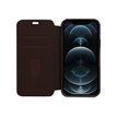 0840104215883-OtterBox Strada Series Folio - porte folio en cuir pour iPhone 12, 12 Pro - marron-P_405140150_5-4