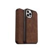 0840104215883-OtterBox Strada Series Folio - porte folio en cuir pour iPhone 12, 12 Pro - marron-P_405140150_8-7