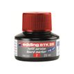 edding BTK 25 - Recharge d'encre marqueur pour tableaux blancs - rouge