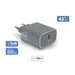 3571211490302-Force Power - Chargeur secteur pour smartphone - USB C - 45W - Power Delivery - GaN - Gris-P_405141704_6-3