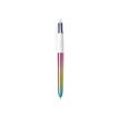3086123713871-BIC 4 Couleurs Shine Gradient - Stylo à bille 4 couleurs - paon irisé-P_405142522_4-3