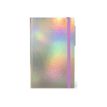 8053610786439-Legami Metallic Collection - Carnet de notes - 13 x 21 cm - ligné - 192 pages - holo fair-P_405142906_1-0