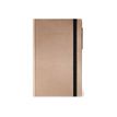 8053610786453-Legami Metallic Collection - Carnet de notes - 13 x 21 cm - ligné - 192 pages - rose dor