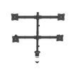 0065030867795-StarTech.com ARMQUAD - Bras support pour 4 écrans jusqu'à 27" - fixation pince - noir-P_405143845_2-1
