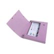 3130630598909-Exacompta Ellipse - Boîte de classement en polypropylène recyclé - Dos 40 mm - Pour 350 feuilles - timbre en or rose - g-P_405143891_2-2