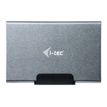 8595611702532-i-Tec MySafe - Boitier externe pour 2 disques dur 2,5" - 2 Canal - gris, bleu-P_405145423_5-3