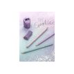 4005401116615-Faber-Castell Jumbo Sparkle - Crayon à papier - B - ROSE METALLIC-P_405145751_2-2