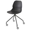 3483600966957-Chaise EASY - avec roulette  - noir--0