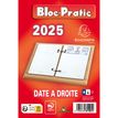 Bloc-Pratic - Bloc de bureau - date à droite - Exacompta