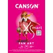 3148950077677-Canson Xsmart - Bloc dessin fan art - 20 feuilles - A4 - 250 gr-P_405147243_1-0