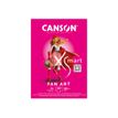 3148950077677-Canson Xsmart - Bloc dessin fan art - 20 feuilles - A4 - 250 gr-P_405147243_4-2