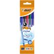 3086123432949-Bic Cristal Soft - 5 Stylos-bille - Pointe Moyenne (1.2 mm) - couleurs assorties-P_405147895_1-0