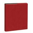 3371010499137-Agenda Marlow Executif Prestige avec répertoire - 1 semaine sur 2 pages - 16 x 16 cm - rouge bordeaux --0