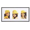 4004122087709-Cadre photos plastique multi vues WALTHER "Galeria" 3 vues 10 x 15 cm coloris noir--0