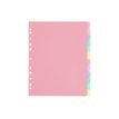 3135251541150-Viquel Rainbow Pastel - Intercalaire 12 positions - A4 Maxi - polypropylène coloré-P_405148453_1-3