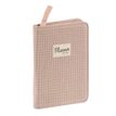 Agenda Mimi Affaires avec zip métal - 1 semaine sur 2 pages - 10 x 15 cm - rose - Quo Vadis