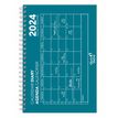 3371010501366-Agenda Oslo - 1 mois sur une page + 1 page de notes - 16 x 24 cm - bleu - Quo Vadis-P_405148621_1-0