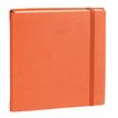 Agenda Executif Prestige Silk - 1 semaine sur 2 pages - 16 x 16 cm - orange - Quo Vadis