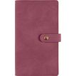 Agenda de poche spiralé Ramatuelle - 1 semaine sur 2 pages - 9,5 x 17 cm - prune - Oberthur