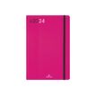 3664447154381-Agenda Flex - 1 semaine sur 2 pages - 17 x 24,5 cm - fuchsia - Oberthur-P_405148930_2-1