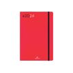 3664447156613-Agenda de poche Flex - 1 semaine sur 2 pages - 9,5 x 17,5 cm - rouge - Oberthur-P_405148941_2-1