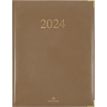 3664447154213-Agenda Kiev - 1 semaine sur 2 pages - 22 x 28 cm - taupe - Oberthur-P_405148959_1-0