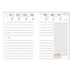 3664447162447-Agenda Helsinki - 1 semaine sur 2 pages - 17 x 24,5 cm - noir/blanc - Oberthur-P_405148972_3-1