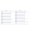 3371010480210-Quo Vadis - Agenda avec répertoire - Minibest - Mensuel - Français - Impala - Bleu - 12 mois de janvier à décembre - 7,5x14 cm - Papier Clairefontaine blanc - Fabri--1