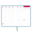3147280267918-Agenda à élastique Signature - 1 semaine sur 2 pages - 21 x 27 cm - bleu - Oxford--2