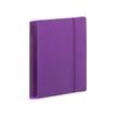 Agenda spiralé à élastique My Fab - 1 semaine sur 2 pages - 10 x 15 cm - violet - Oxford