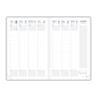 3147280266690-Agenda de poche Classique - 1 semaine sur 2 pages - 10 x 15 cm - noir - Lecas--1