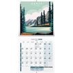 3592930029291-Calendrier illustré BOUCHUT 30 x 30 cm VINTAGE Pefc 70 %--1