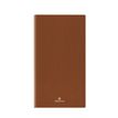 Agenda de poche Odessa - 1 semaine sur 2 pages - 9,5 x 17 cm - marron - Oberthur