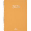 3664447162683-Agenda Galway - 1 semaine sur 2 pages - 22 x 28 cm - moutarde - Oberthur-P_405149024_1-0