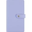 Agenda de poche spiralé Lady Kent - 1 semaine sur 2 pages - 9,5 x 17 cm - lilas - Oberthur