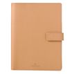 Agenda Milano - 1 semaine sur 2 pages - 22 x 28 cm - camel - Oberthur