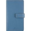 Agenda à spirale Milano - 1 semaine sur 2 pages - 11 x 18 cm - bleu denim - Oberthur