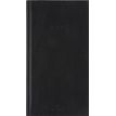 Agenda London - 1 semaine sur 2 pages - 9,5 x 17,5 cm - noir - Oberthur